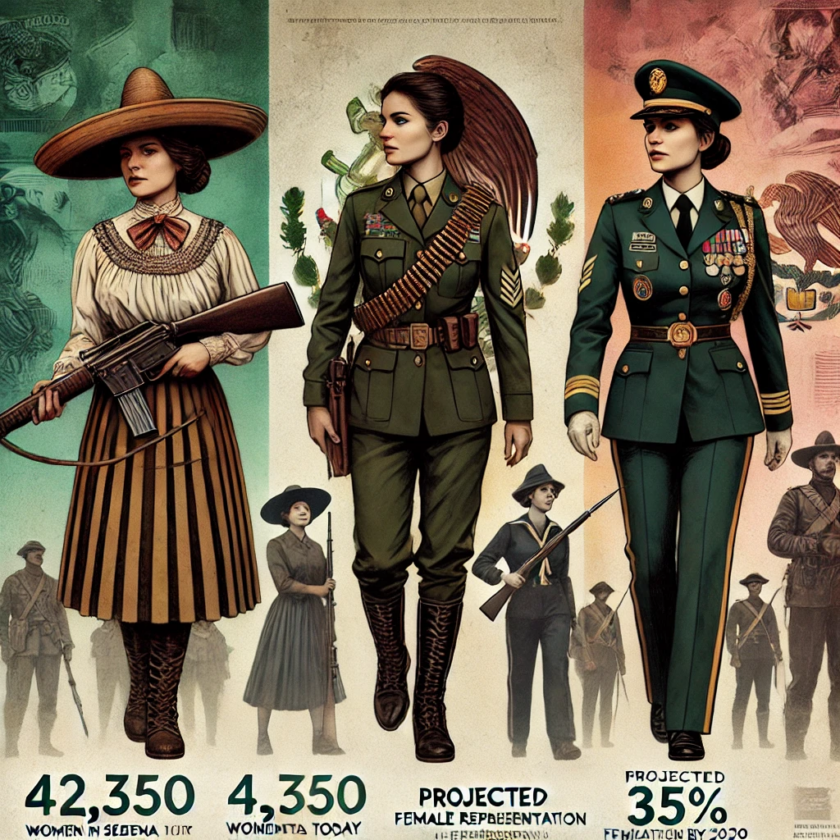 La participación femenina en las Fuerzas Armadas de México: avances ...