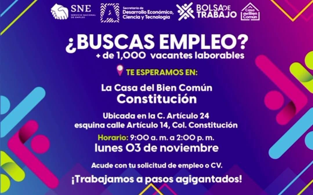 Jornada de empleo con más de mil vacantes estará en la colonia ...